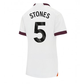 Manchester City John Stones #5 Bortatröja Dam 2023-24 Kortärmad